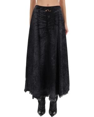 DIESEL Skirt De-Hannie-Fsh - Black