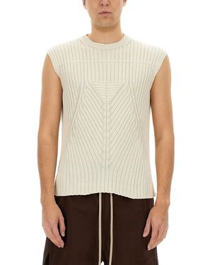 Rick Owens Gilet - Bianco