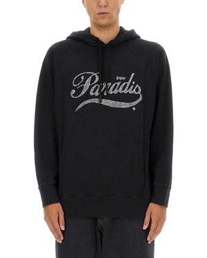 3.PARADIS Hoodie - Black
