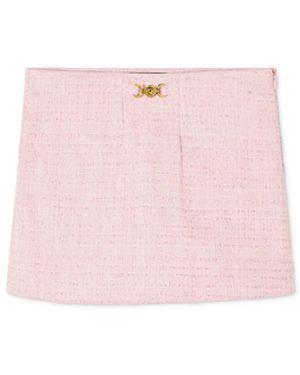 Versace Skirt Cotton Mix Tweed - Pink