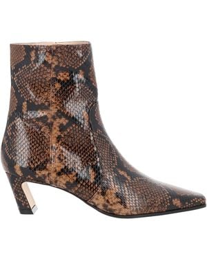 Stuart Weitzman Boot "Stassi Zipper" - Brown