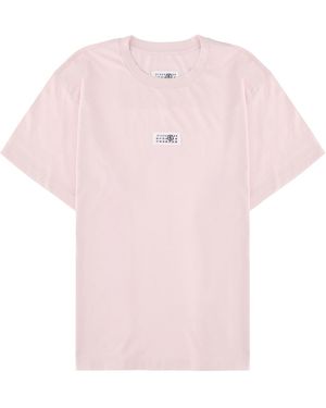 MM6 by Maison Margiela T-Shirt "Numeric" - Pink
