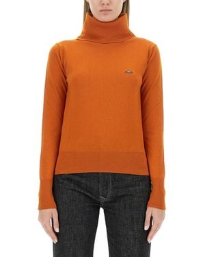 Vivienne Westwood Giulia Turtleneck Jersey - Orange