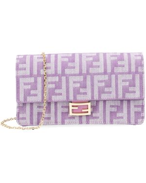 Fendi Portafoglio "Baguette" - Purple
