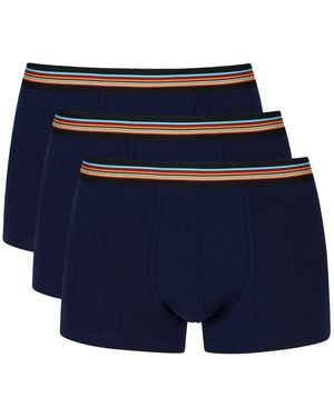 Paul Smith Confezione Da Tre Boxer - Blu
