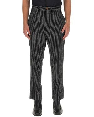 Vivienne Westwood Check Trousers - Black