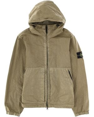 Stone Island Light Jackets - Green