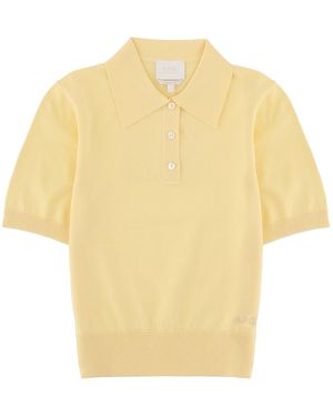 A.P.C. Polo With Logo - Yellow