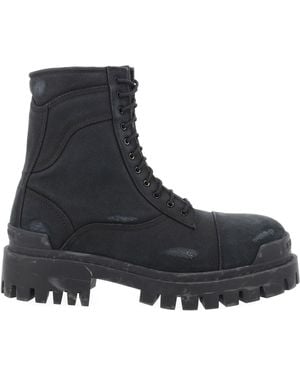 Balenciaga Stivale "Combat Strike" - Black