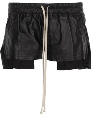 Rick Owens Shorts "Fog Boxer" - Black