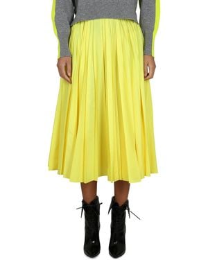 Philosophy Di Lorenzo Serafini Taffeta Skirt - Yellow