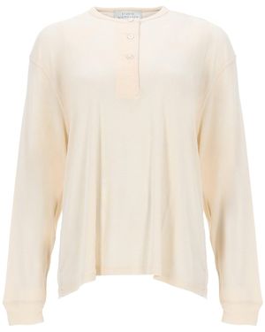 Studio Nicholson Top "Rutas Henley" - Natural