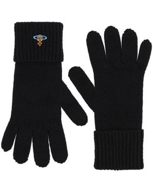 Vivienne Westwood Wool Gloves - Black