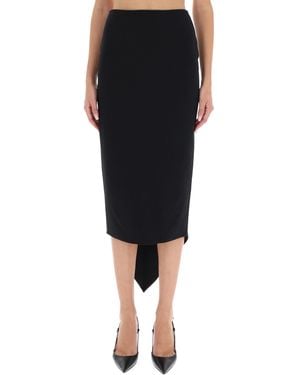 Thelatest "Bree" Midi Skirt - Black