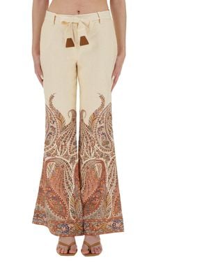 Zimmermann Trousers Rhiannon - Natural