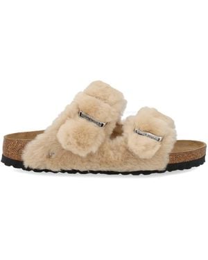 Birkenstock Leather Sandals - Natural