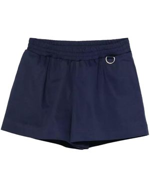 Fendi Short Skirt "Gabardine" - Blue