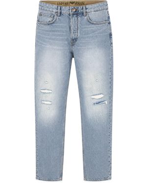 Emporio Armani Jeans 5 Tasche Vestibilità Regular - Blue