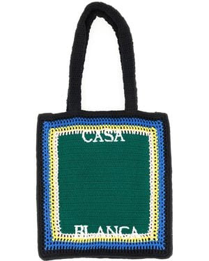 CASABLANCA Crochet Bag - Green