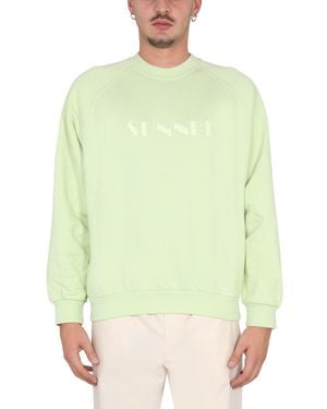 Sunnei Crewneck Sweatshirt - Green