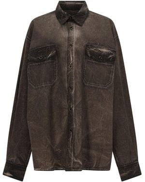 Uma Wang Tavis Shirt - Black