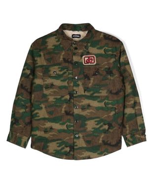 DSquared² Camo Shirt - Green