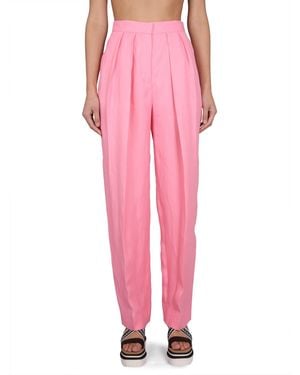 Stella McCartney Carrot Fit Trousers - Pink