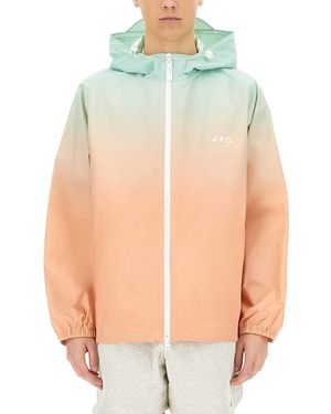 a.p.c. x asics A. P.C. X Asics Blouson "Meadow" - Green