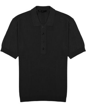 Low Brand Polo "Techno" - Black