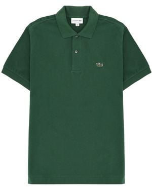 Lacoste Polo With Logo - Green