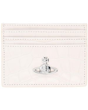 Vivienne Westwood Portacarte Con Orb - Natural