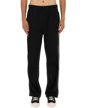 【関税&送料込】Kenzo Black Cotton Joggers Kenzo Black Cotton Knit Printed Track Pants M Kenzo | TLC