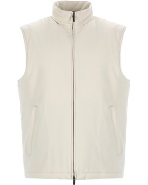 Fay Turtleneck Vest - White