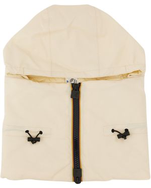K-Way Hooded Neck Warmer - Natural