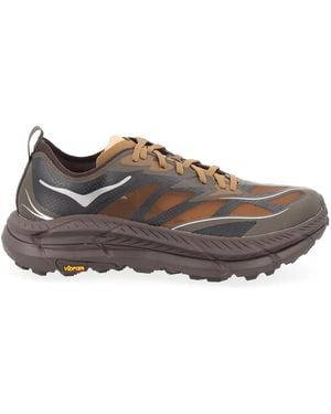 Hoka One One "Mafate Speed 4 Lite" Trainer - Brown