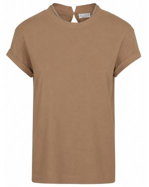Brunello Cucinelli T-Shirt - Brown