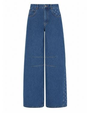 Marine Serre Jeans - Blue