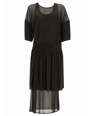 Lemaire Double Layer Dress - Black