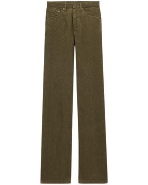 Saint Laurent Trousers "Clyde" - Green
