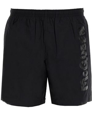 McQueen Nylon Swimming Shorts - Black