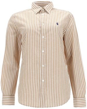 Polo Ralph Lauren Classic Linen Blend Shirt - Natural