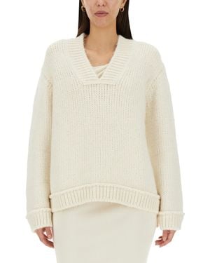 Tom Ford D Wool Jumper - Natural
