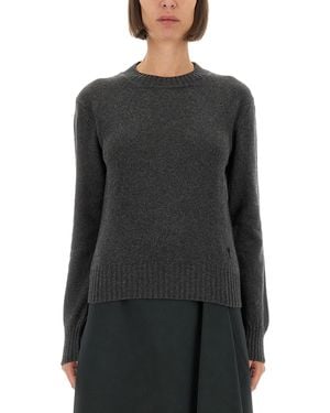 Ami Paris Cashmere Sweater - Black