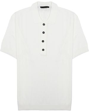 Low Brand Polo "Techno" - White