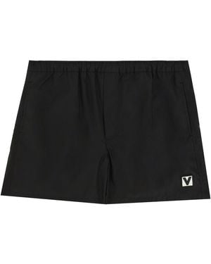 Valentino Boxer Swimsuit - Black
