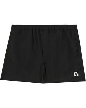 Valentino Boxer Swimsuit - Black