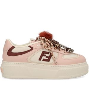 Fendi Match" Trainer - Brown