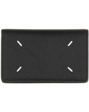 Maison Margiela "Four Stitches" Card Holder - Black