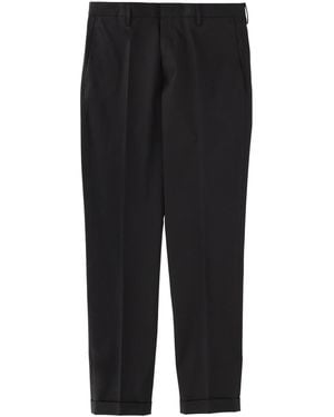 Paul Smith Cotton Tailored Trousers - Black