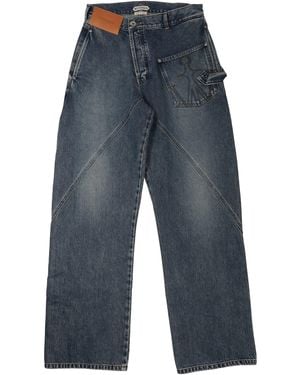 JW Anderson Cotton Jeans - Blue